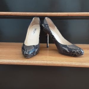 Jimmy Choo Snake Skin Pump